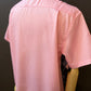 Short Sleeve 50's Argyle Pattern Print Shirts "PINK"