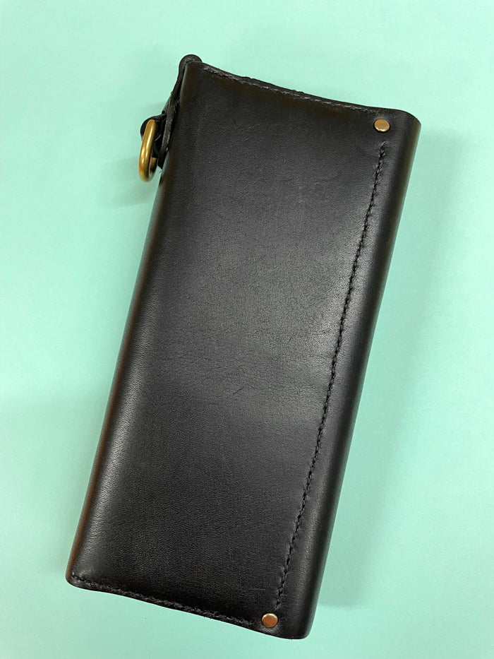 Leather Studs Long Wallet "DIA"/レザースタッズウォレット