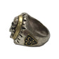 Brass Mexican Ring “SKULL&CROSSBONE”