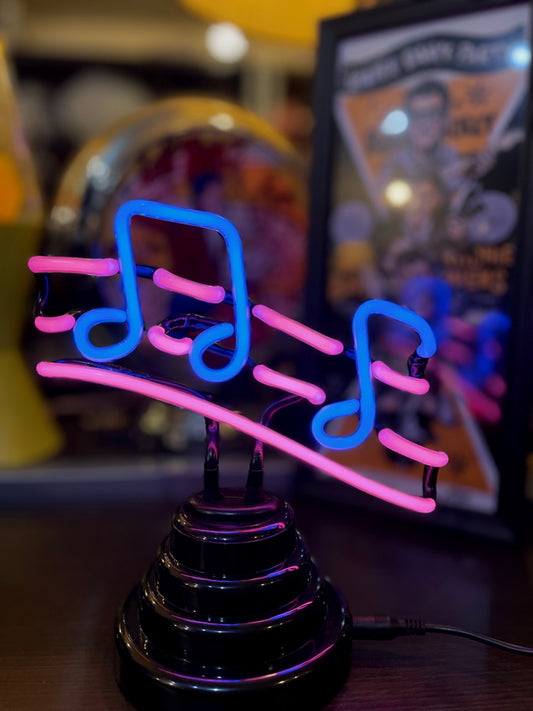 Neon Sign Stand "MUSICAL NOTE"