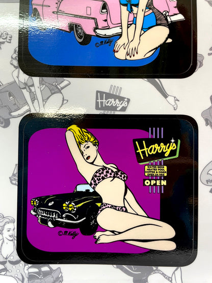 M.Kelly "PIN UP GIRL'S" Sticker Sheet