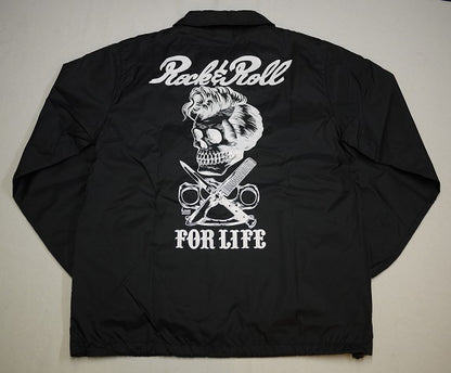 Nylon Coach Jacket "ROCK'N'ROLL"/Nylon Coach Jacket "ROCK'N'ROLL"