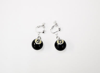 Earrings "8 BALL"