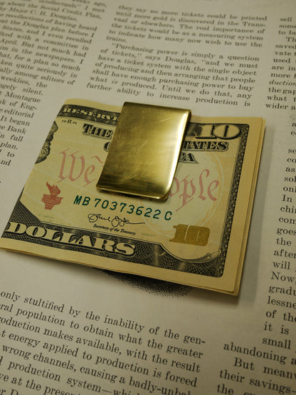 Moneyclip Brass