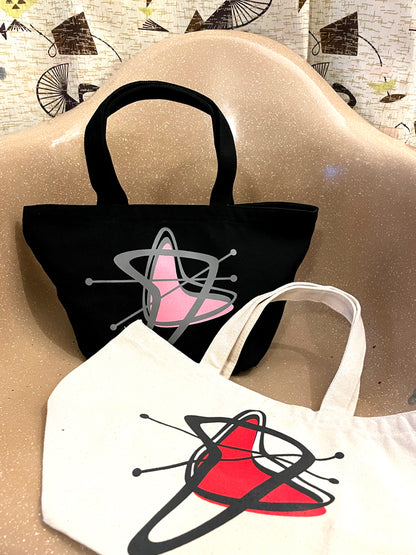 Mini Canvas Tote bag "Atomic "/アトミックトートバッグMini