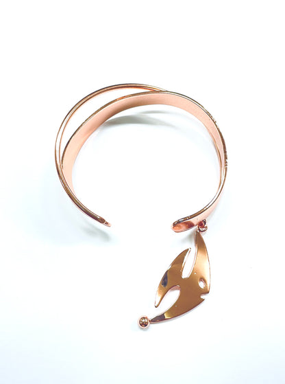 Atomic Fish Swing Bangle