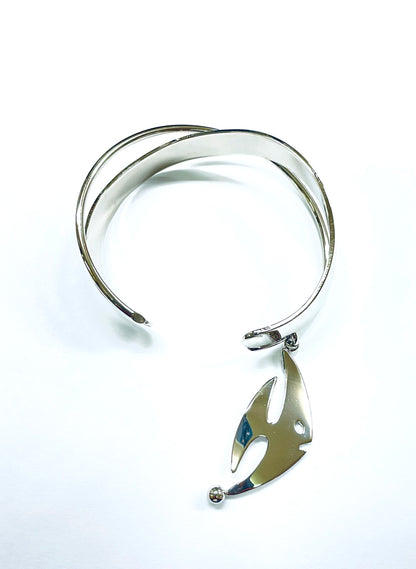 Atomic Fish Swing Bangle